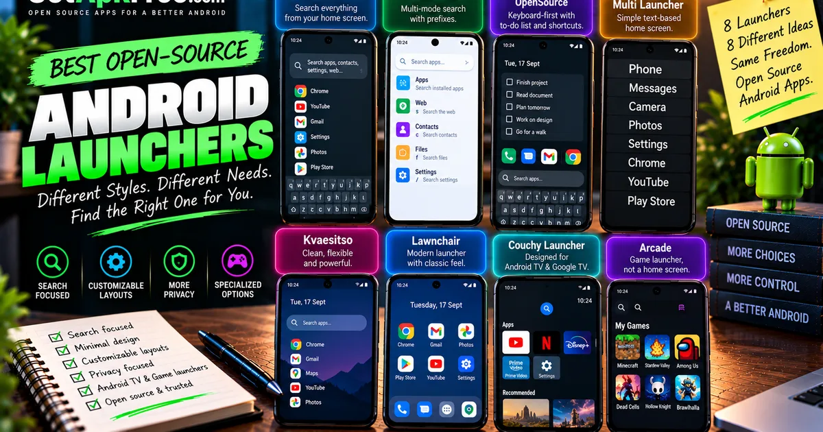 Best Open-Source Android Launchers — Minimalist, Fast, and Privacy-Focused