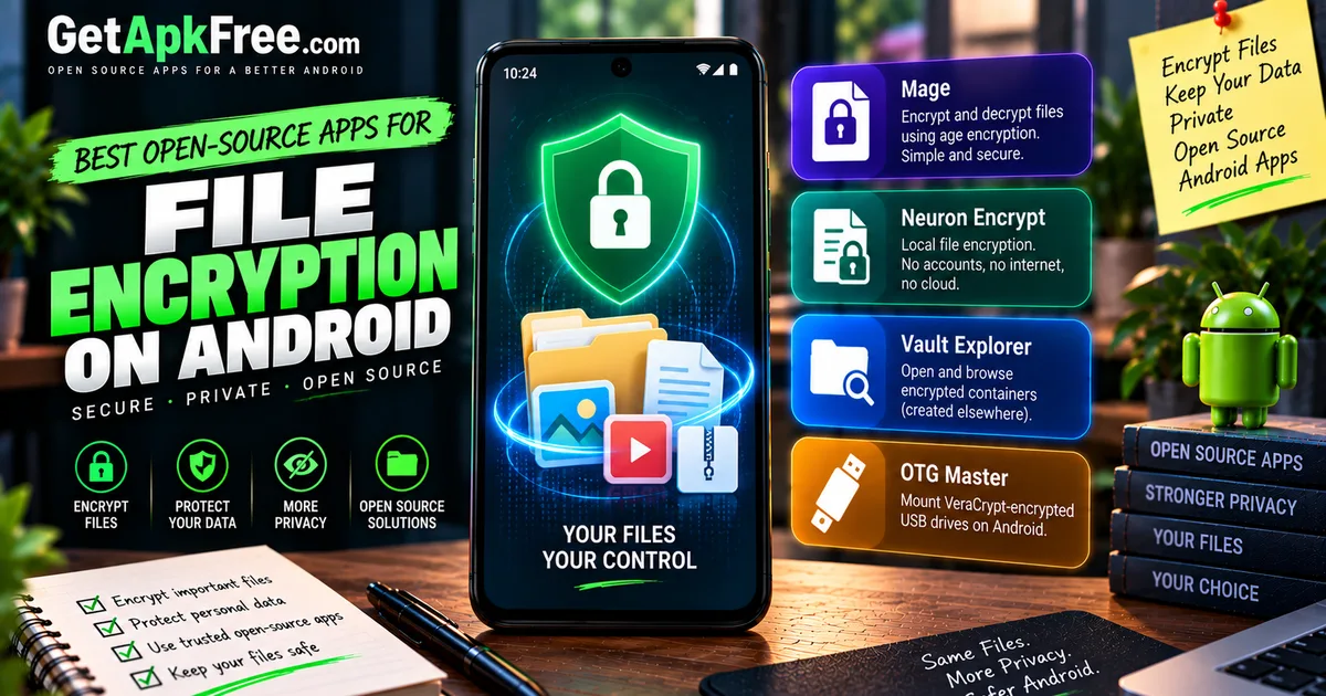 How to Encrypt Files on Android with Open-Source Apps