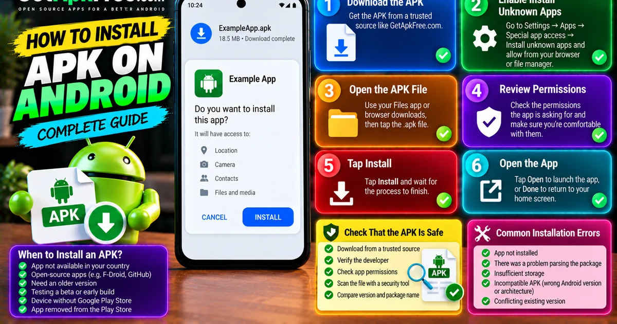How to Install APK Files on Android Safely: A Complete Guide