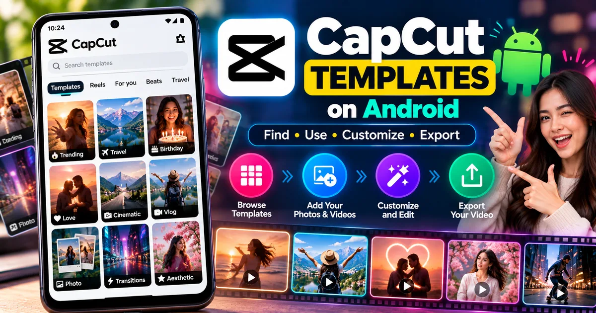 How to Use CapCut Templates on Android