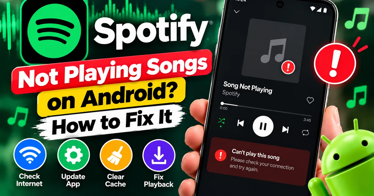 Spotify Not Playing Songs on Android? How to Fix It