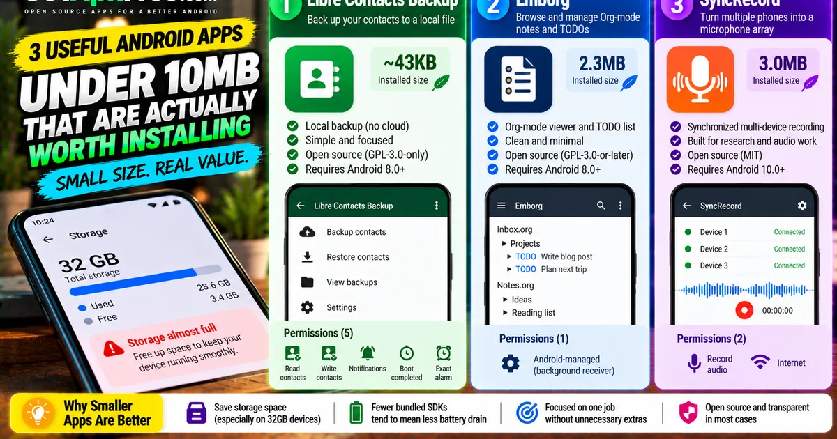 Top Lightweight Tools Under 10MB