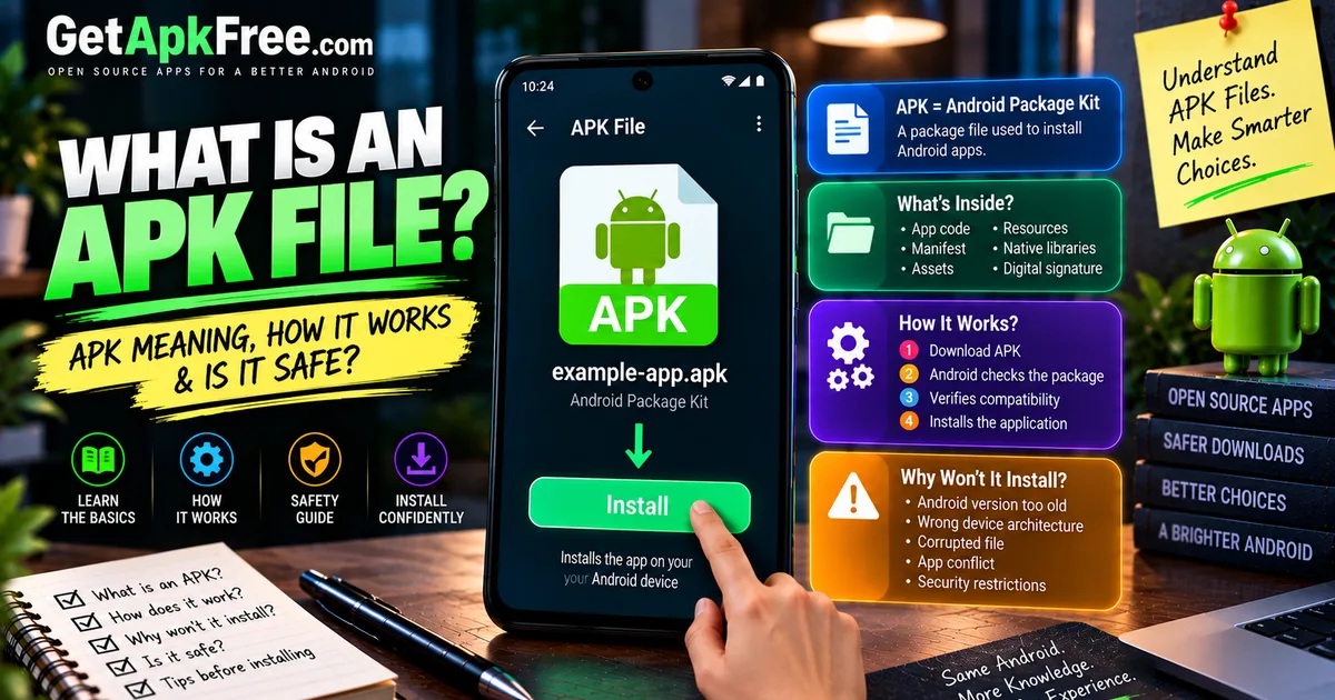 What Is an APK File? APK Meaning, How It Works & Is It Safe?